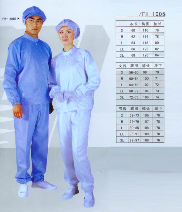 防静电分体服